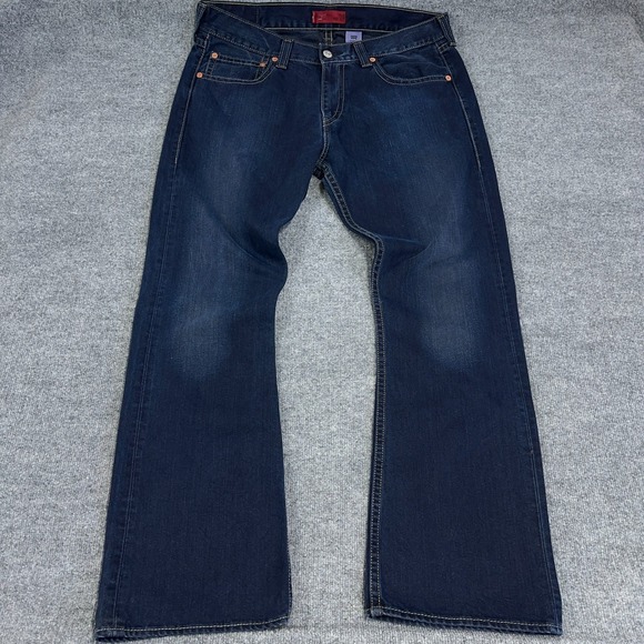 Levi's Other - Vintage Levis Jeans Men 38x32 (FIT 40x33) Type 1 True Boot Cut Dark Wash Y2K
